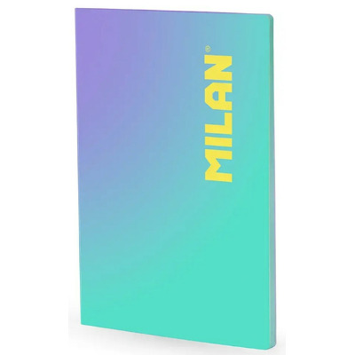 Caiet A4 48 file matematica cusut verde Sunse