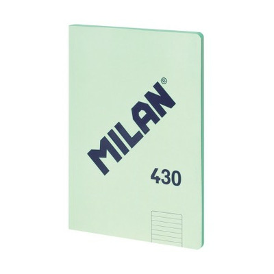 Caiet A4 48 file romana cusut MILAN verde