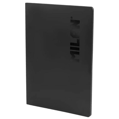 Caiet A4 48 file romana cusut negru Shadow