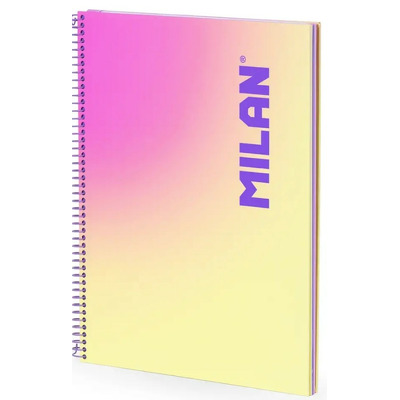 Caiet A4 90 file romana spira Galben Sunset