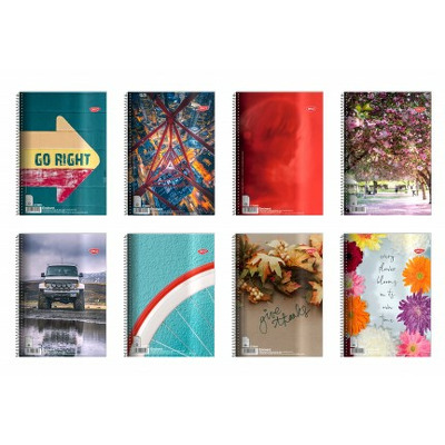 Caiet A5 dictando, 80 file policrom, DR