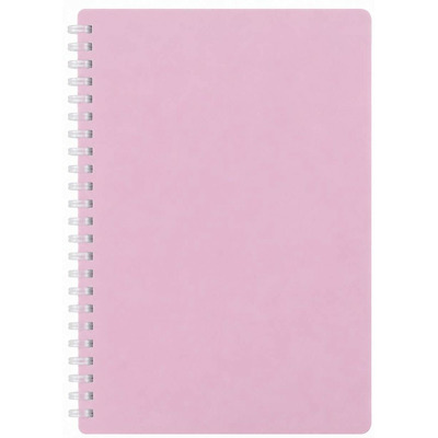 Caiet cu spirala flexibila, Strigo Pads Project Book, roz deschis, A5, Matematica