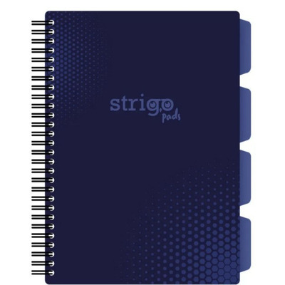 Caiet cu spirala si separatoare, STRIGO PADS Project Book Basic B5, Matematica