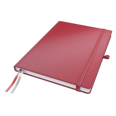 Caiet de birou A4 dictando - rosu, Leitz Complete