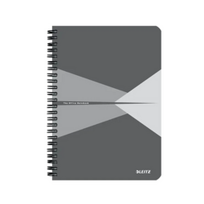 Caiet de birou cu certificare FSC, reciclabil, A5, 90 coli, cu spira, matematica