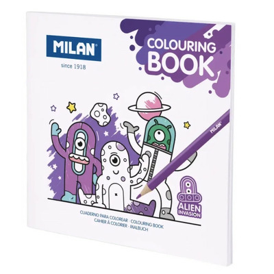 Caiet de colorat Alien Invasion