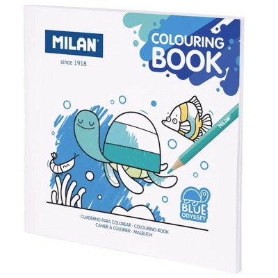Caiet de colorat Blue Odyssey