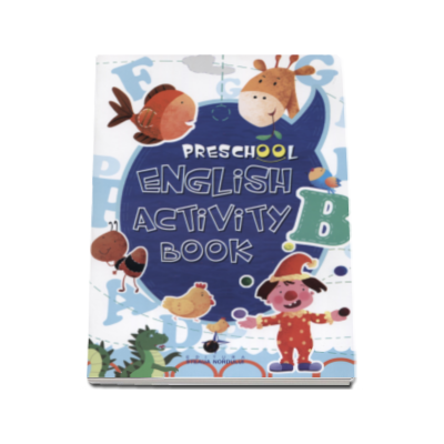 Caiet de engleza pentru prescolari (Cuvinte) - School English Activity Book