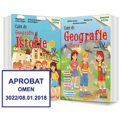 Caiet de pregatire la ISTORIE si GEOGRAFIE