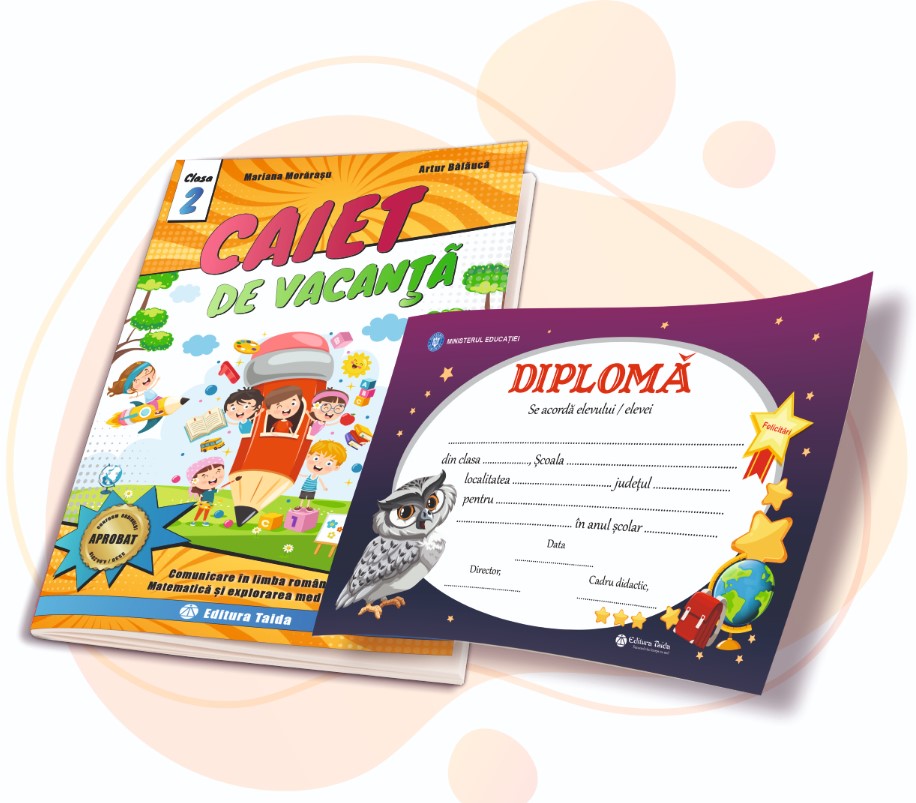 Caiet de vacanta pentru Clasa a II-a. Comunicare in limba romana, Matematica si explorarea mediului