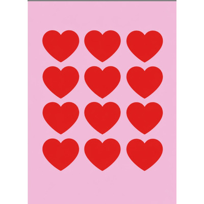 Caiet scolar STRIGO HEARTS, A5, matematica, 60 file, hartie 70g FSC, coperta glossy laminate