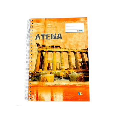 Caiet studentesc spira A4, 200 file, Matematica