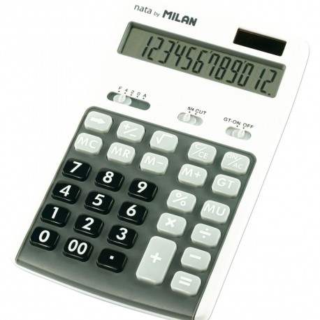 Calculator 12 DG Milan 150712GBL gri