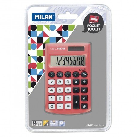 Calculator 8 DG Milan 150908RBL rosu