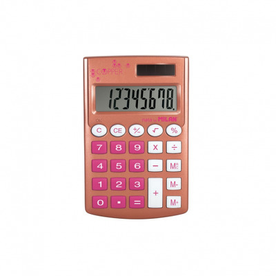Calculator 8DG Milan Copper 159601CPPBL