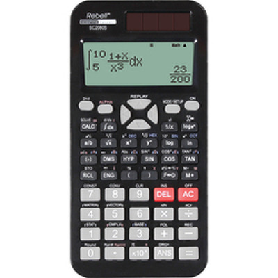 Calculator stiintific, 12 digits, 417 functii, 162 x 82 x 18 mm, negru
