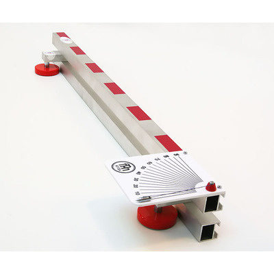 Cale de rulare inclinabila magnetica - dispozitiv pentru experimente de mecanica