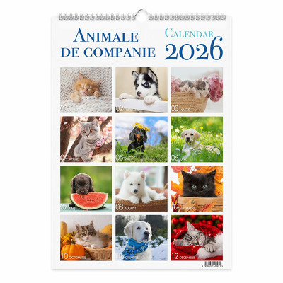 Calendar 2026 Animale de companie