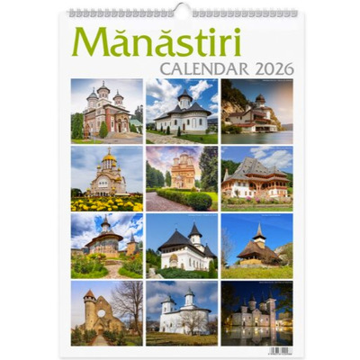 Calendar 2026 Manastiri din Romania