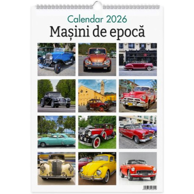 Calendar 2026 Masini de Epoca