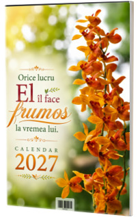 Calendar de perete 2027