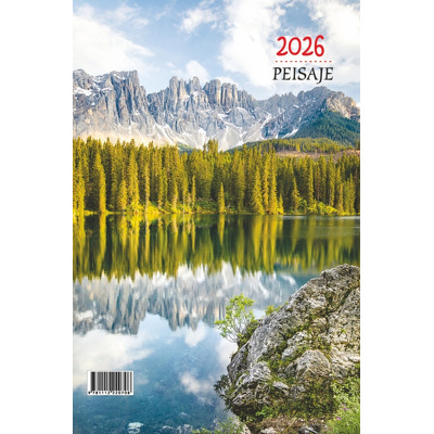 Calendar de perete cu peisaje 2026