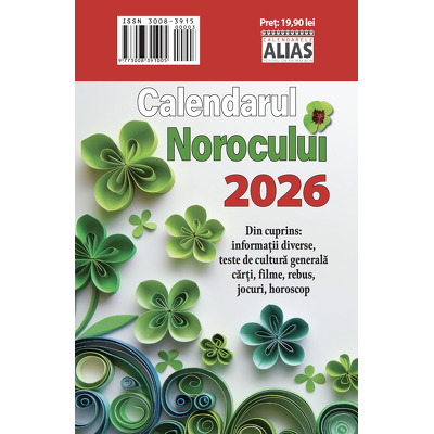 Calendarul Norocului 2026