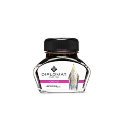 Calimara cu cerneala Diplomat Octopus, 30 ml - roz fucsia