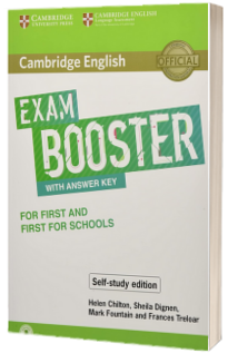 Cambridge English Booster with Answer Key for First and First for Schools - Self-study Edition