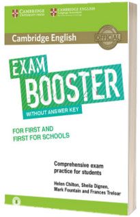 Cambridge English Exam Booster for First and First for Schools without Answer Key with Audio