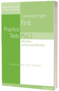 Cambridge English Practice Tests Plus 2 New Edition 2014 First Students Book with Key