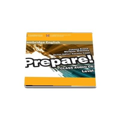 Cambridge English Prepare! Level 1 Class Audio CD -  Melanie Williams