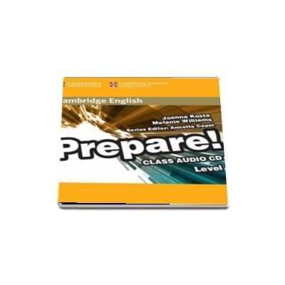 Cambridge English Prepare! Level 1 Class Audio CD -  Melanie Williams