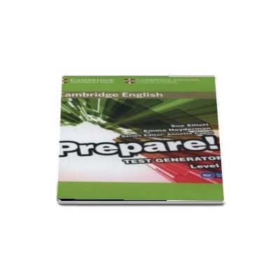 Cambridge English Prepare! Test Generator Level 6 CD-ROM -  Sue Elliott