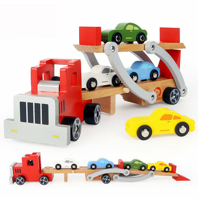 Camion cu platforma auto