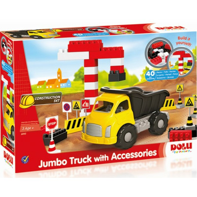 Camion si cuburi de construit - 40 piese