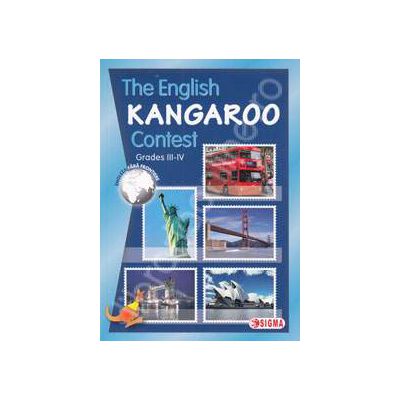 Cangurul lingvist, limba engleza. The English Kangaroo Contest, Grades III-IV (2006-2013 editions)