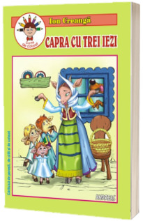 Capra cu trei iezi. Carte de colorat