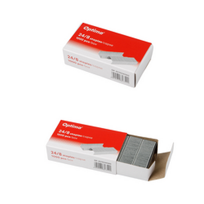 Capse 24/8, 1000buc/cutie, Optima