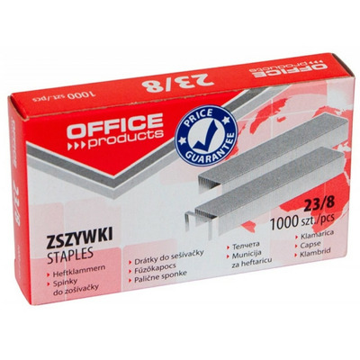 Capse pentru capsator 23/ 8, 1000/cut, Office Products