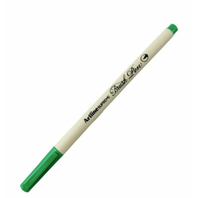 Carioca Supreme Brush Pen, varf flexibil (tip pensula) - verde
