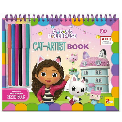 Carte cu activitati Gabbys Dollhouse - Gab-Tastic