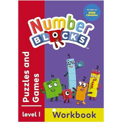 Carte cu activitati Numberblocks - Jocuri si puzzle-uri