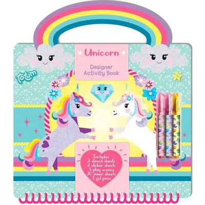 Carte cu activitati - Unicorni