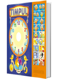 Carte cu sunete - Timpul + poezii