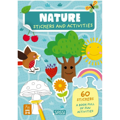 Carte de activitati cu abtibilduri - In natura