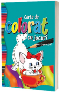 Carte de colorat cu jocuri