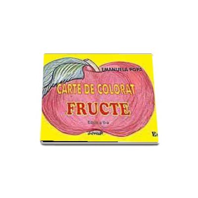 Carte de colorat - Fructe