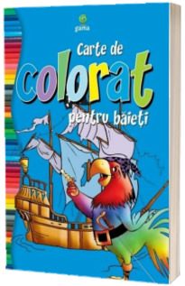 Carte de colorat pentru baietei