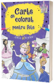 Carte de colorat pentru fete